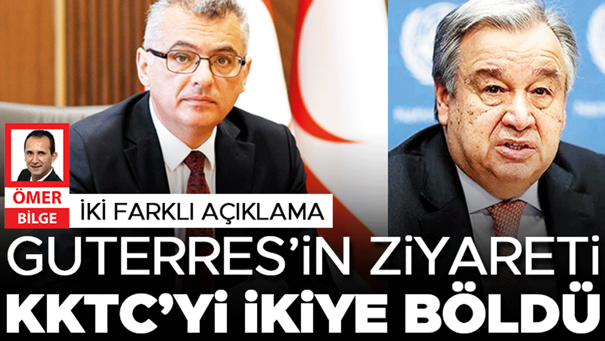 Cumhurbaskani memnun hukumet uyardi guterresin ziyareti kktcyi ikiye boldu EgBnhGiU