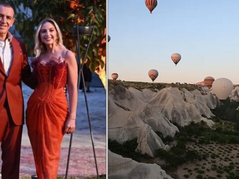Kapadokyada 25 milyon tllik dogum gunu partisi 130 davetli icin ozel ucak kaldirildi PYZivJEL